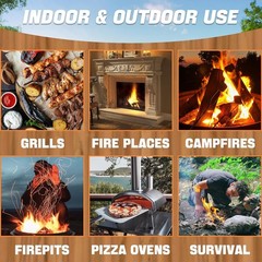 Eco-Friendly Fire Starters – 65 Pcs Natural Sticks for Safe Indoor & Outdoor Use