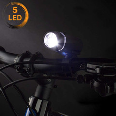 Bike Lights, Super Bright with 5 LED Bike Headlight & 3 LED Rear, Bike Lights fo