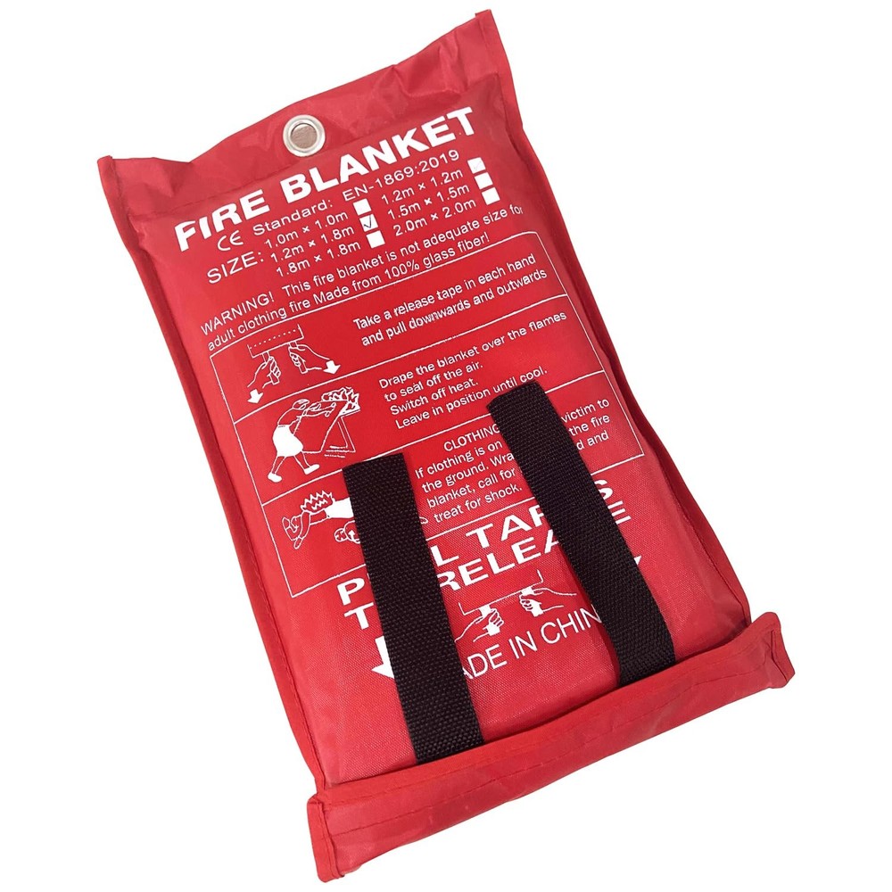 ISOP Fire Blanket 47 70 Inches Fire Retardant Blanket Heavy Duty Emergency