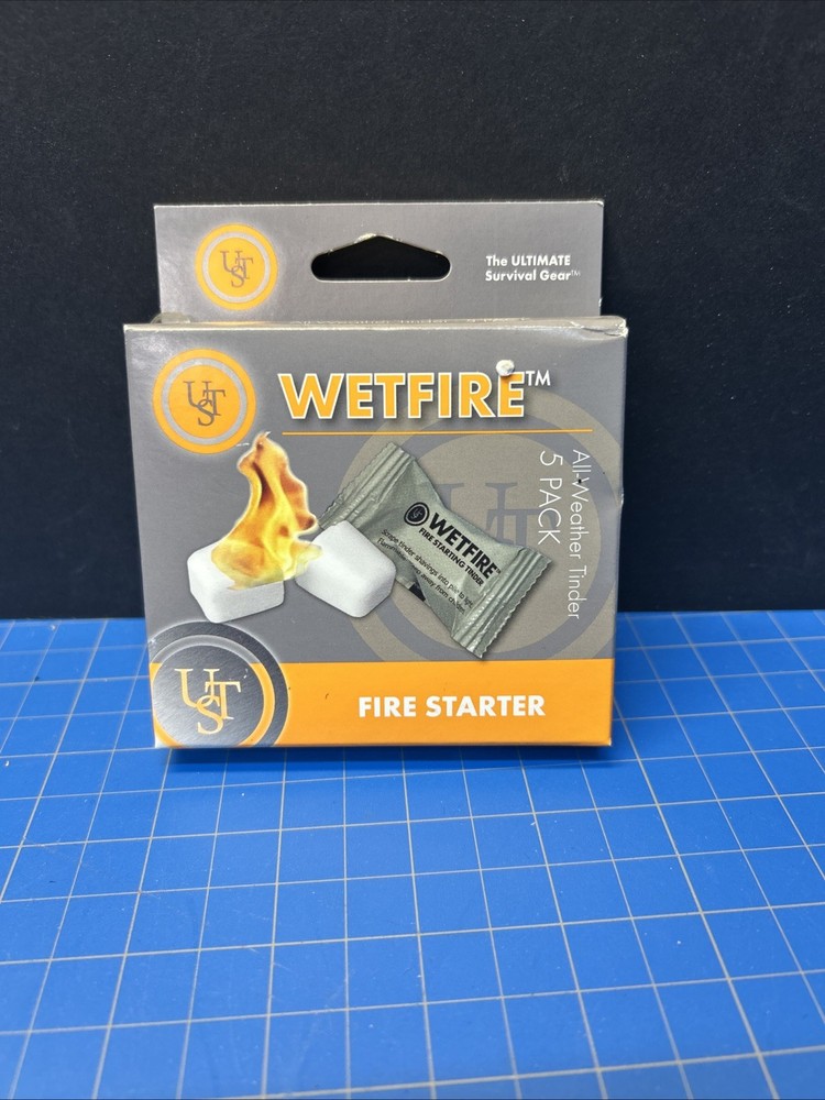 Ultimate Survival Technologies: Wetfire 5-Pack, All-weather Tinder, UST