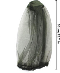 5 Pack Premium Mosquito Head Net Mesh Hat Face Netting Lightweight Durable Prote