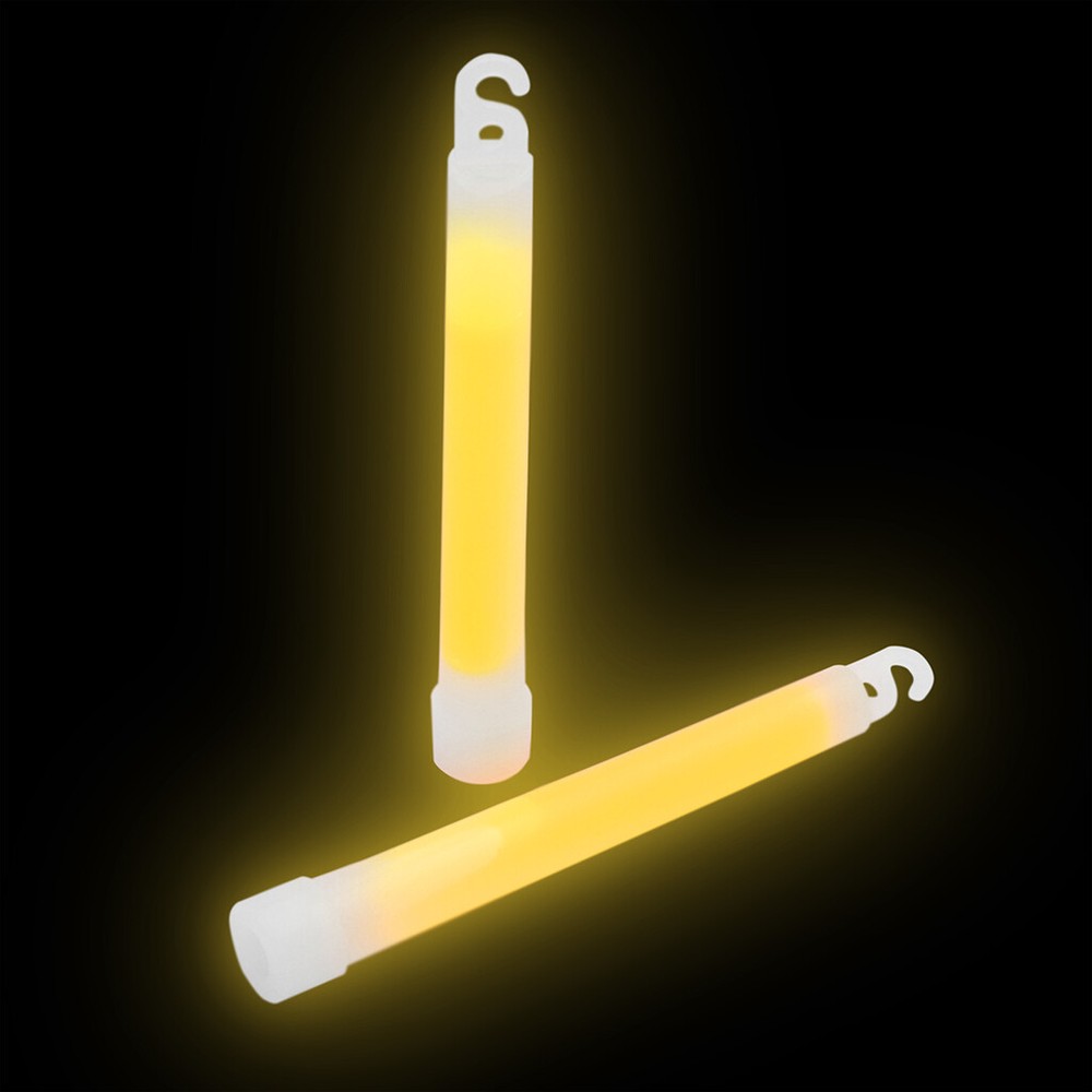 Coughlans 12 hour Glowsticks 2 pack YELLOW Great For HALLOWEEN