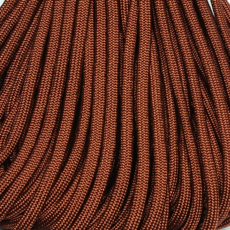 550 Paracord Rust 100 FT USA MADE & SELLER same day shipping