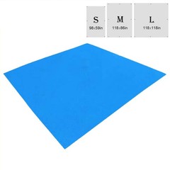 TRIWONDER Hammock Rain Fly Waterproof Tarp Camping Tent 8.2 x 4.6 ft, 02 Blue