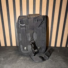 Black Survival Kit with Multi-Tool, First Aid Supplies & Fire Starter
