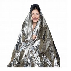8 PACK • Emergency Solar Blanket Survival Safety Insulating Mylar Thermal Heat