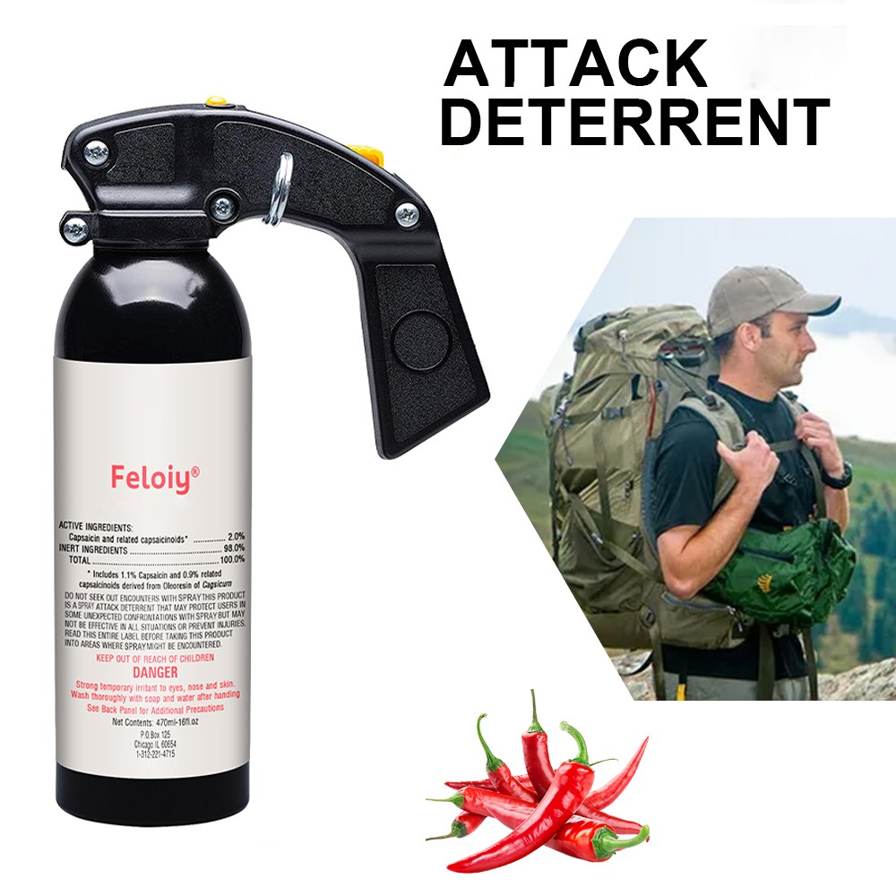 Feloiy Bear Repellent Spray – Safe Distance, Most Effective Protection
