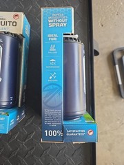 THERMACELL Mosquito Repellent Zone Device 15ft No Spray Scent Free NEW 2 Pack