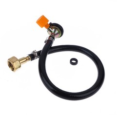 Gas Refill Adapter Leakproof Rubber Gas Refill Pipe Tube Cylinder Convertor