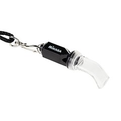 MIKASA Whistle, Plastic Hexagonal Whistle WH-5 BK