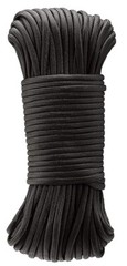NEW BARON 70988 POLYESTER PARACORD ROPE 5/32 X 50′ ROLL BLACK 7460017