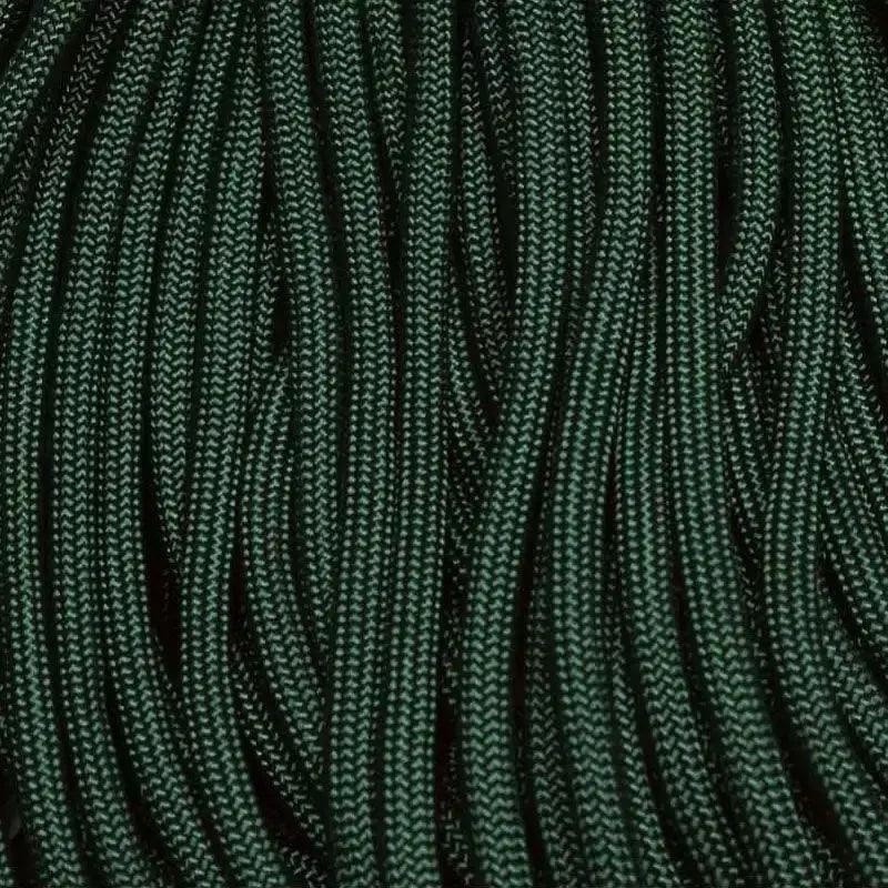550 Paracord Dark Hunter Green Made in the USA Nylon/Nylon (100 ft.)