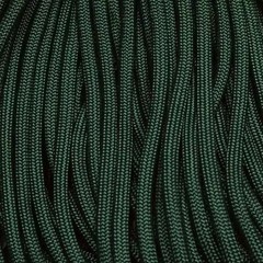 550 Paracord Dark Hunter Green Made in the USA Nylon/Nylon (100 ft.)