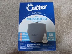 Cutter Repellent Area Outdoor Diffuser: Electric Mosquito Control, Battery-Power