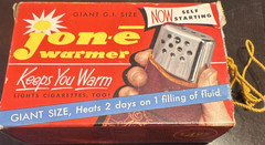 Vintage Jon-e Giant Size Self Starting Catalytic Hand Warmer