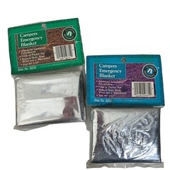 Vintage Campers Emergency Blanket 84×52 Windproof Waterproof Academy Broadway