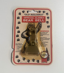 novelty souvenir «Old Reliable» Official Alaska Bear Bell