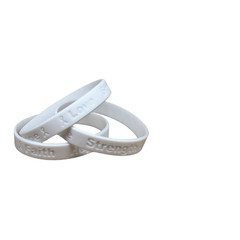 Jeirles Wholesale 25 Lung Cancer Awareness Bracelets 100 Medical Grade Silicone