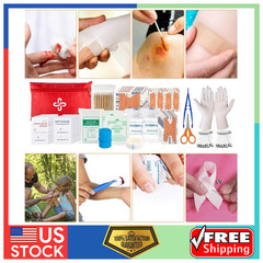 250Pcs Survival Kit First Aid Kit with Emergency Tent Molle Bag for Camping Gear