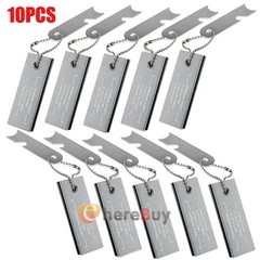 LOT Outdoor Survival Magnesium Flint Steel Striker Fire Starter Lighter Camping