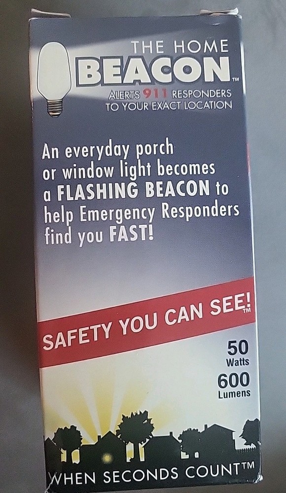 Emergency Beacon New In Box 50 Watts Flashing Beacon. Free Shipping.