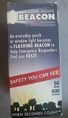 Emergency Beacon New In Box 50 Watts Flashing Beacon. Free Shipping.