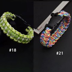 Paracord Parachute Cord Lanyard Bracelet 7 Strand Core Outdoor Survival Rope