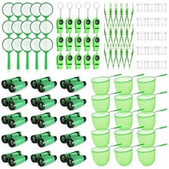 12 Set 72 Pcs Explorer Kit Bug Catching Kit for Outdoor with Binoculars, Butt…