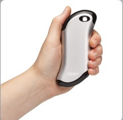 Zippo Silver HeatBank 9s Rechargeable Hand Warmer & Power Bank ✨(FREE SHIPPING)✨