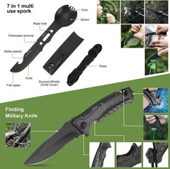 Survival kits 17 in 1, Emergency Survival Gear and Equipment