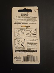 (1) Original TICK KEY 🔑 Tick Removal Device Kids Adults Pets USA Made Aluminum