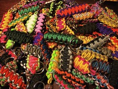 Paracord / Survival King Cobra Key Chain Lot of 5