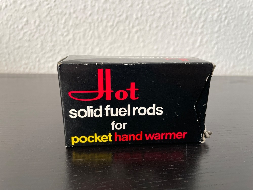 Hot Solid Fuel Rods Fuel Rods for Hand Warmers Pocket Warmers 10 Pieces Rare Vintage