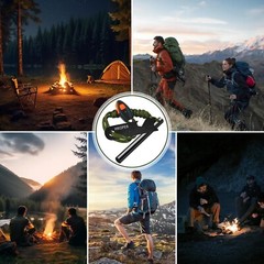 4-Inch 6-in-1 Ferro Rod Fire Starter Kit for Camping & Survival