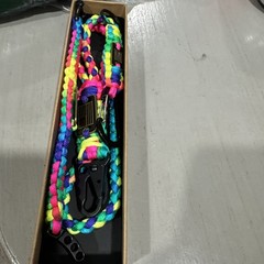 Heavy Duty Para cord Bracelet, Lanyard & Keychain Multi-color- US Flag