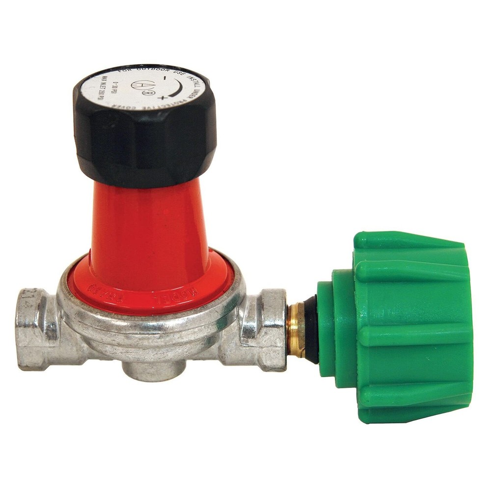 High Pressure Regulator 0-30 Psi Adjustable 1/4 In FNPT – For Grills, Burners