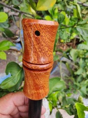(20 mm) 13/16″ x 5 » ferrocerium rod exotic wood handle | Ferro rod | mischmetal