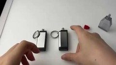 10pcs Permanent Match Infinity Lighter Emergency Fire Starter Portable Keychain