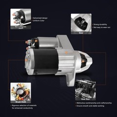 Sintly Starter Motor Fit For Dodge Dart Limited R/T Rallye Se Sxt 2013-2016