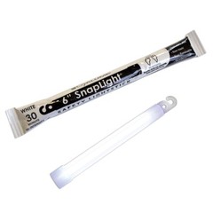Lot of 8 Cyalume White 30 MIN HI-Intensity Lightsticks EMP Prepper EXP 03/2022