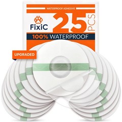 25 Pack Sensor Covers for Libre 3 & Plus – No Glue Center, Pre-Cut, Upgraded Tra