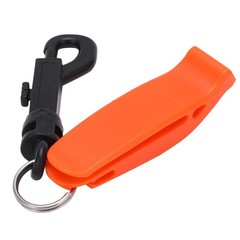 Emergency Whistle Dual Frequency Multifunctional Orange Safety Warning Whistle