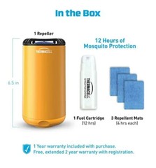 THERMACELL HEAT ACTIVATED 15 FOOT ZONE MOSQUITO NON SPRAY REPELLENT CITRUS