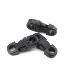100Pcs Buckles Black For Paracord Bracelets Plastic Safety Clasp Side Release