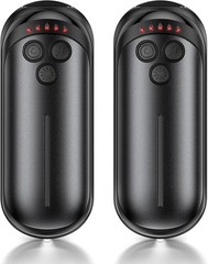 2-Pack 6000mAh Rechargeable Hand Warmers, AI Smart Chip, Outdoor