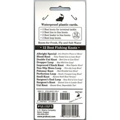 Pro-Knot F101 Fishing Knot Waterproof Plastic Cards