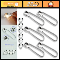 Triple Flint Torch Striker Set – 6pcs with Long Lasting Replacement Flints, Spar