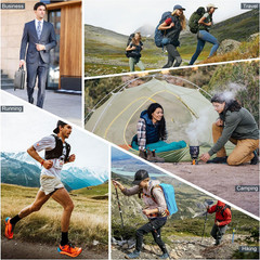 Merino Wool Hiking Socks for Men Women Full Cushion Moisture Wicking All-Season