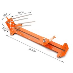 For DIY Craft Bracelet Maker Kit Adjustable Stainless Steel Rope Braider Tool