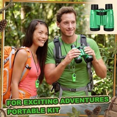 12 Set 72 Pcs Explorer Kit Bug Catching Kit for Outdoor with Binoculars, Butt…